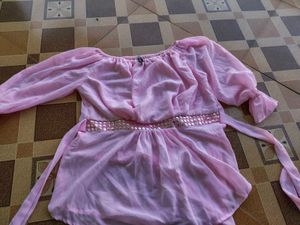 Off Shoulder Georgette Top