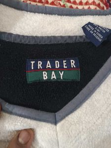 Trader Bay Sportswear Men's Fleece V-Neck Sweatshi