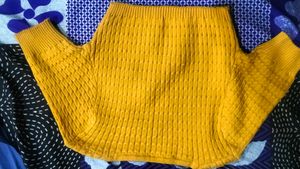 Mustard Crop Top