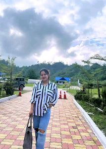 Striped Button-Down Shirt
