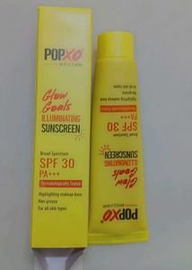 POPXO Glow Goals Illuminating Sunscreen SPF 30