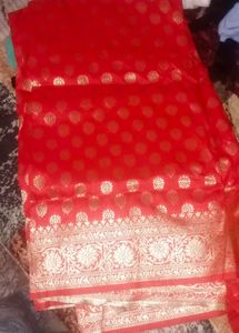 Banarasi Zari Work Embellished Saree