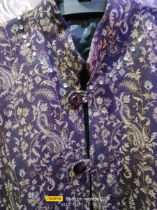 Free Muffler Beautiful Pashmina Coat With Kani Pri