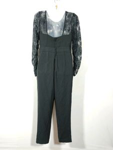 H&amp;M Black Printed Jumpsuit (Women)