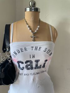 White Cami Top🌼