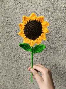 Crochet Handmade Sunflower