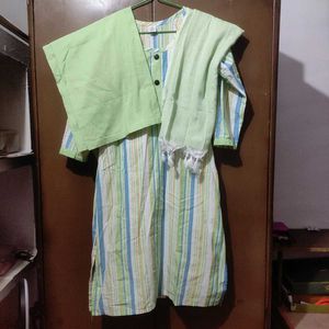 Striped Kurta Set
