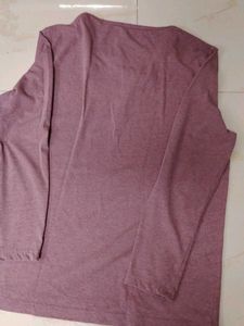 Burgundy Long Sleeve Shirt