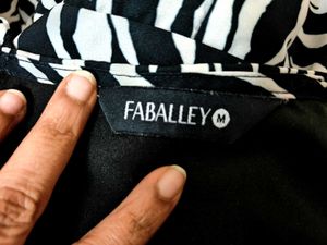 Zebra Print Wrap Dress