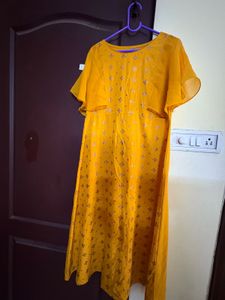 Yellow Kurta with pant