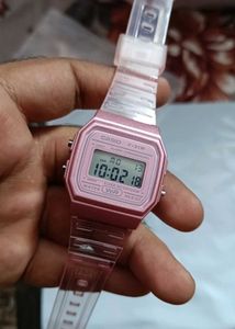 Original Casio Vintage Watch Pink