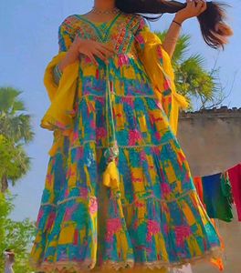 Multicolor Umbrella Suit