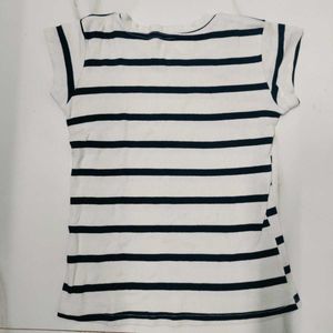 Printresty Black &amp; White STRIP TOP