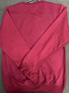 Maroon &#39;made worthy&#39; Sweatshirt