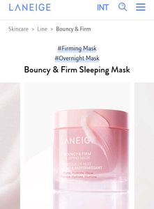 LANEIGE Sleeping Mask &amp; Beauty Of Joseon Sunscreen