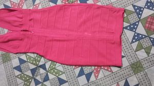 Hot Pink Bandage Dress