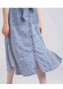 Blue Shirt Dress
