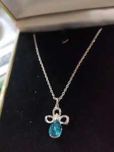 Swarovski Blue Pendant