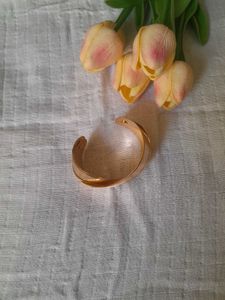 Gold Plated Chunky Cuff Bracelet