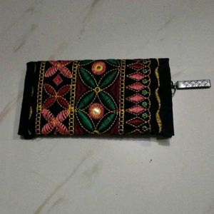 Embroidery Clutch Handbag