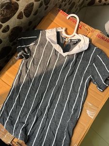 Pola Collar Printed Top🎀