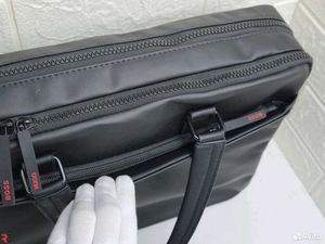 HUGO BOSS LAPTOP BAG WITH BROAD BELT*