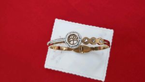 Gold Tone Bangle Bracelet