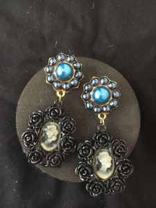 Unique Cameo Earrings