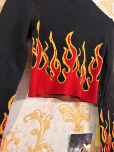 Y2k Graphic Crop Top