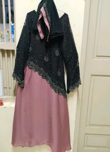 Dubai Abaya With Diamonds Detailing 🎀♥️