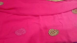 Pink Saree