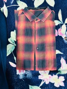 Denim Shirt&amp; Cotton Shirt Combo
