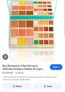 Makeup Revolution × Rachel Leary Palette