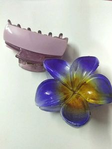 Floral Flower Hair Clip Accessory