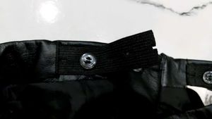 Leather Black Skirt For Girls