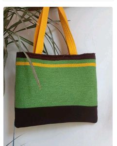 Knitted Trendy Tote Bag