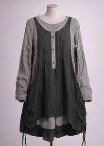 Layered Look Tunic Dress