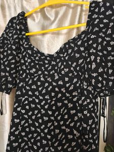 Floral Print Midi Dress