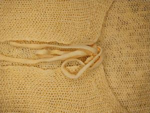 Crochet Yellow Top &amp; Skirt Set