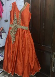 Orange Gown