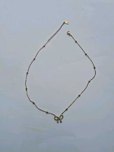 Bow Charm Necklace