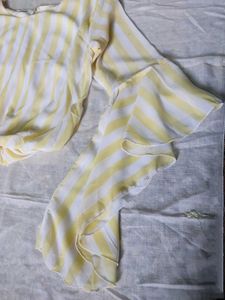 Yellow Stripped Top
