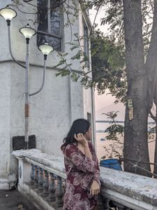 boho paisley bell sleeve top 🍷