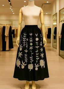 Floral Embroidered Lenga With Third Work