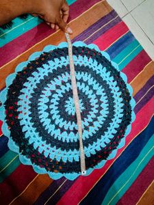 Handmade Woolen Door Toran And Thalipose Combo Set