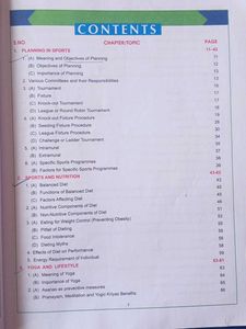 Physical Education Textbook Class 12th