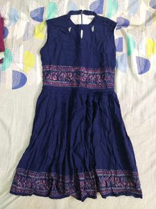 Boho Vibes Navy Blue Dress