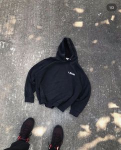 sweat shirt and black hoodie