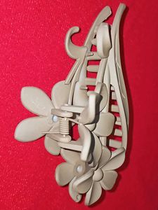 Floral Hair Claw Clip