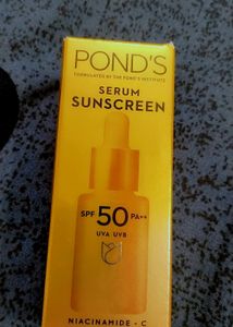 Pond's Serum Sunscreen SPF 50